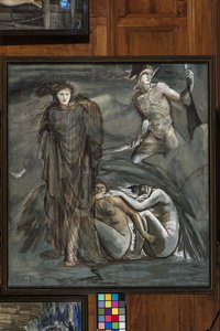 Fundet af Medusa, ca.1876 (gouache) af Edward Burne Jones